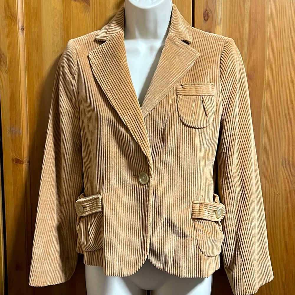Corduroy blazer